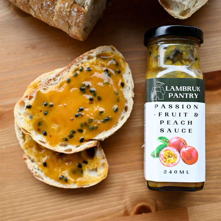 Passion for Fruits - Passionfruit Peach Sauce Recipe