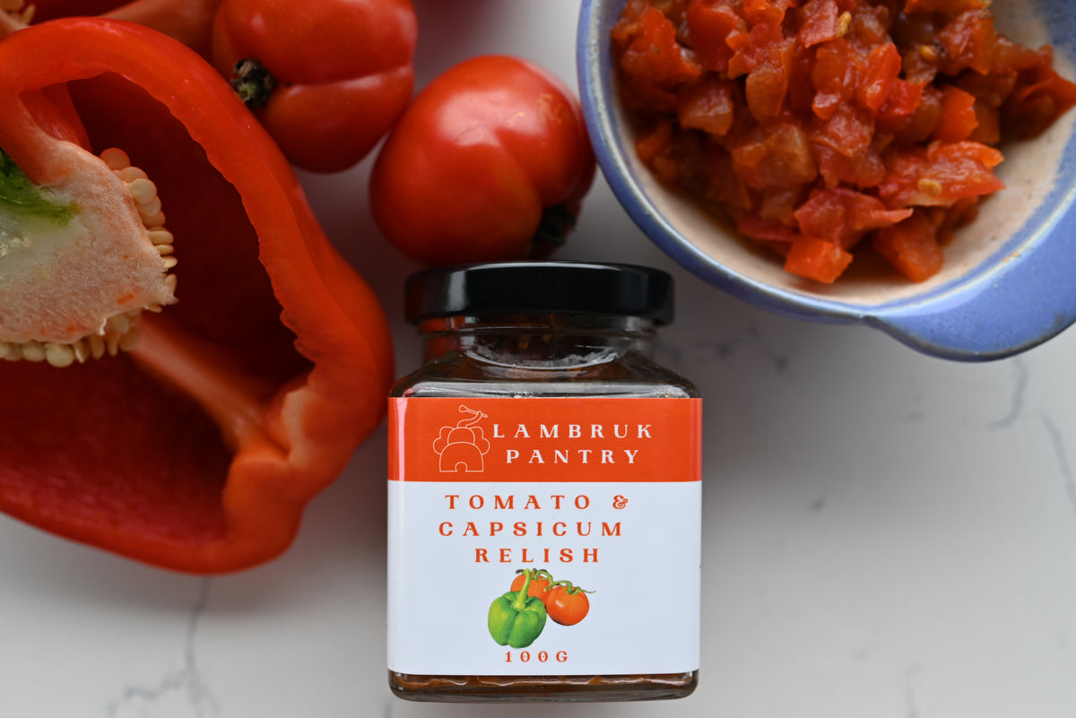 Tomato & Capsicum Relish 100g