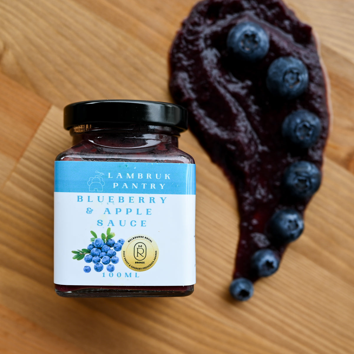 Blueberry & Apple Sauce 100ml
