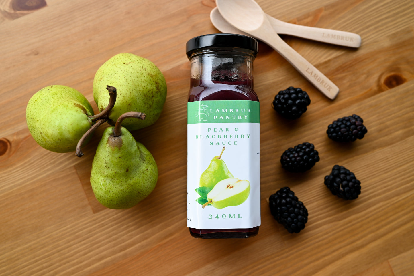 Pear & Blackberry Sauce 240ml